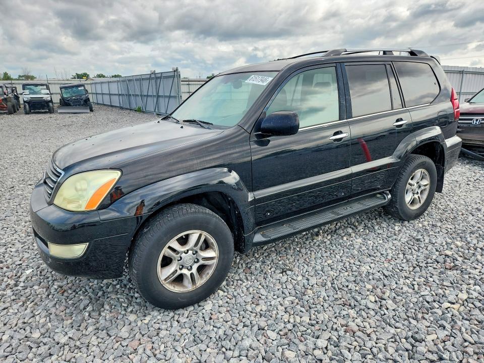 2008 Lexus Gx VIN JTJBT20X980167586 COPART salvage auction — REAR END, WI - CERTIFICATE OF TITLE, sold $2,400 on 2026-07-27 (photo 1)