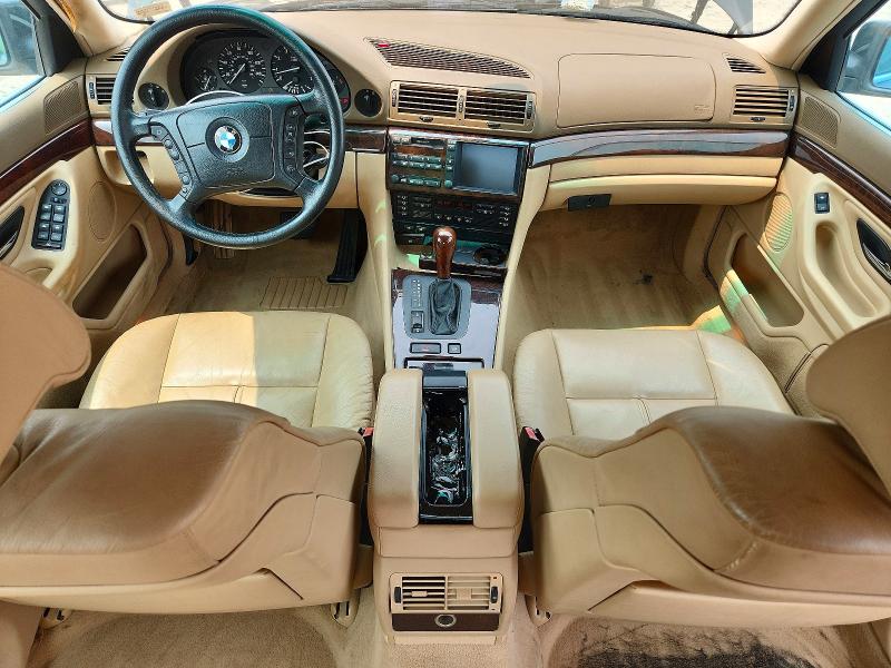 2000 BMW 7 series VIN WBAGH8349YDP07877 COPART salvage auction — MINOR DENT/SCRATCHES, Va - Certificate Of Title, sold $2,000 on 2026-07-27 (photo 8)