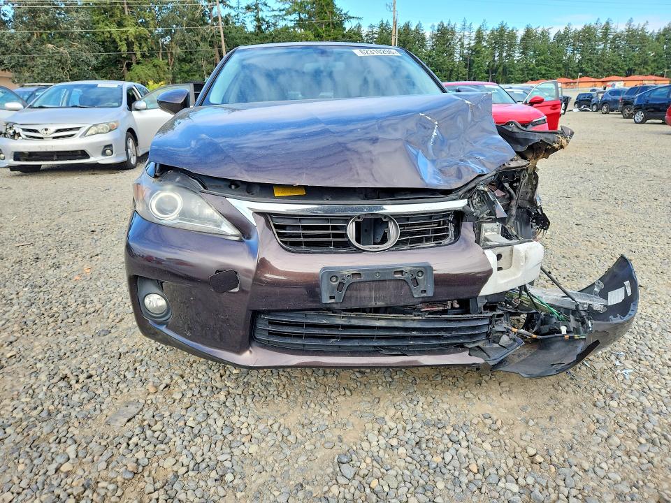 2012 Lexus Ct 200 VIN JTHKD5BH1C2059319 COPART salvage auction — FRONT END, Wa - Bill Of Sale, sold $1,650 on 2026-07-31 (photo 5)