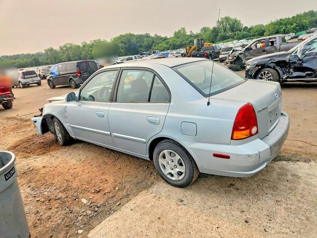 2003 Hyundai Accent VIN KMHCG45C33U497024 COPART salvage auction — FRONT END, Ct - Bill Of Sale-Salvage, sold $450 on 2026-07-31 (photo 2)