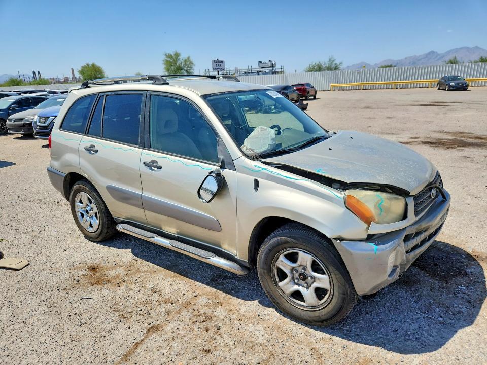 2003 Toyota Rav4 VIN JTEGH20V130109338 COPART salvage auction — FRONT END, Az - Cert Of Title - Salvage, sold $475 on 2026-07-31 (photo 4)