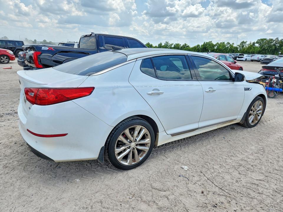 2015 Kia Optima VIN 5XXGR4A64FG411391 COPART salvage auction — FRONT END, TX - CERTIFICATE OF TITLE, sold $1,000 on 2026-07-31 (photo 3)
