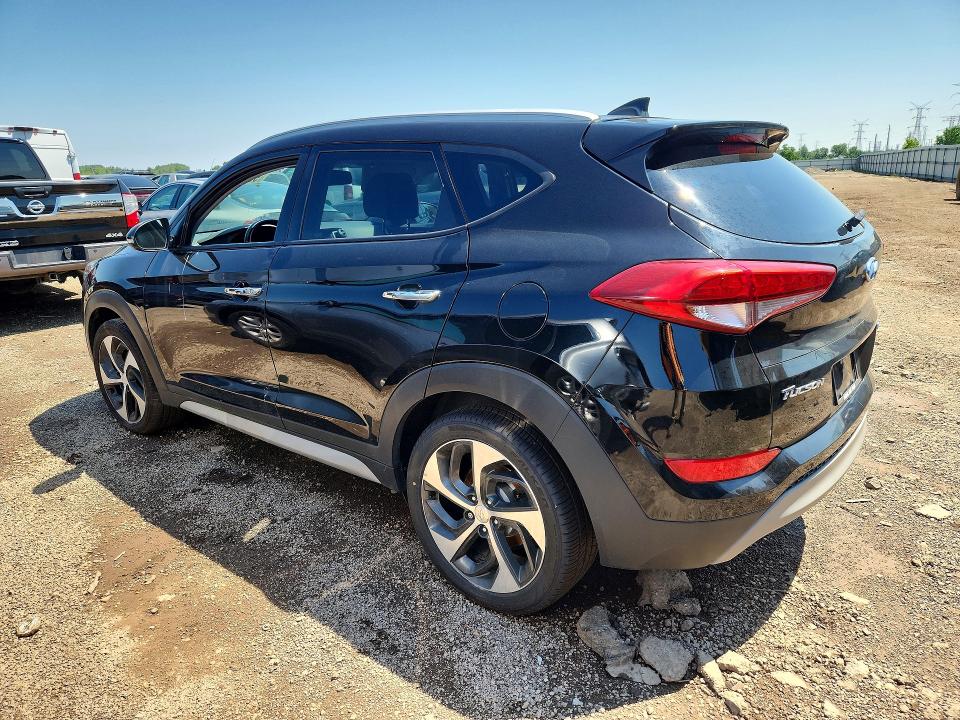 2017 Hyundai Tucson VIN KM8J3CA26HU563776 COPART salvage auction — MECHANICAL, Il - Certificate Of Title, sold $3,000 on 2026-07-30 (photo 2)