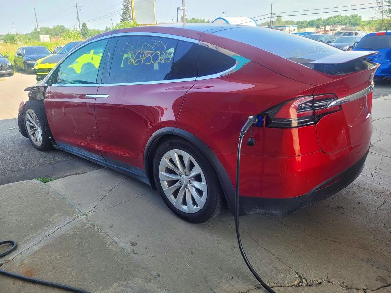 2019 Tesla Model x VIN 5YJXCAE22KF189454 COPART salvage auction — FRONT END, On - Permit Salvage (P), sold $8,400 on 2026-08-20 (photo 3)