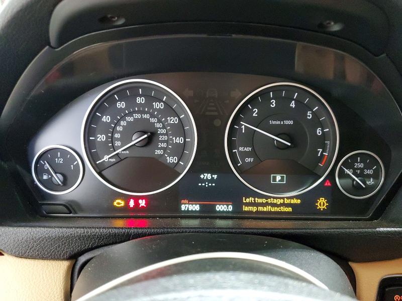 2013 BMW 3 series VIN WBA3B5C55DF592894 COPART salvage auction — MINOR DENT/SCRATCHES, CT, sold $1,000 on 2026-07-20 (photo 9)