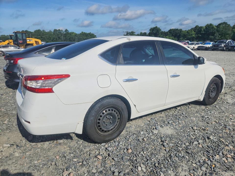 2015 Nissan Sentra VIN 3N1AB7AP8FY291299 COPART salvage auction — NORMAL WEAR, Ga - Certificate Of Title, sold $350 on 2026-08-20 (photo 3)