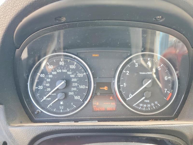 2010 BMW 3 series VIN WBAPH7C57AA175913 COPART salvage auction — REAR END, Ca - Lien Papers-Clean Or Ac (P), sold $100 on 2026-08-04 (photo 9)