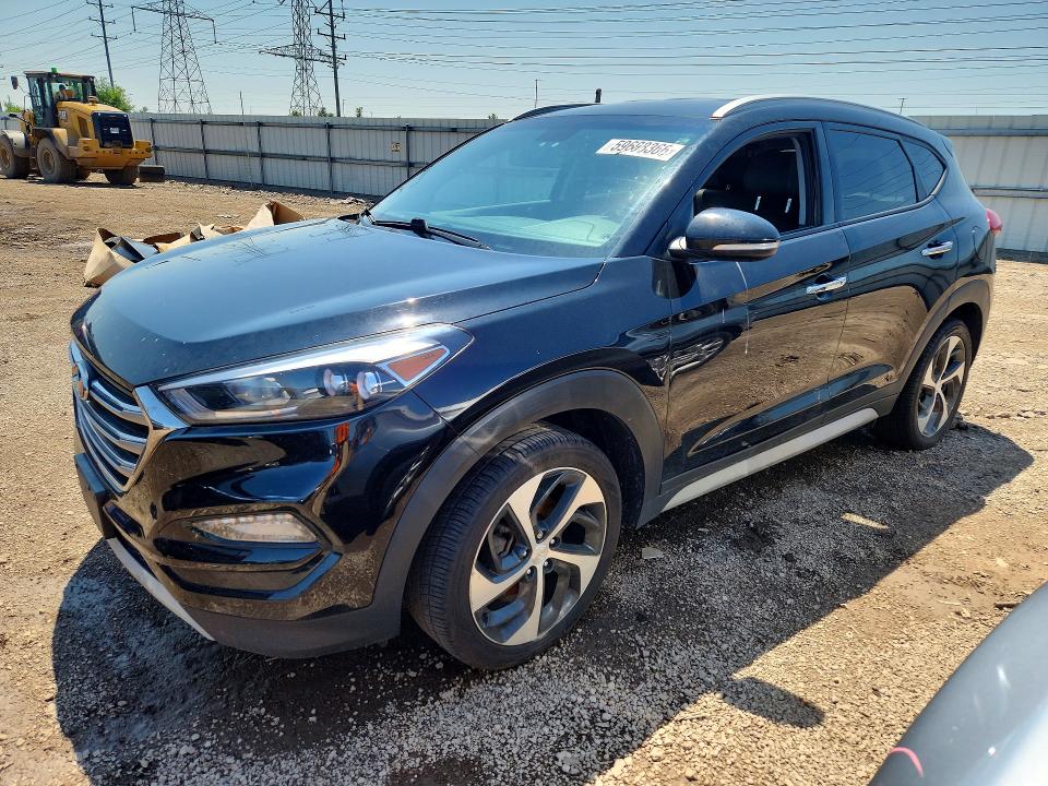 2017 Hyundai Tucson VIN KM8J3CA26HU563776 COPART salvage auction — MECHANICAL, Il - Certificate Of Title, sold $3,000 on 2026-07-30 (photo 1)