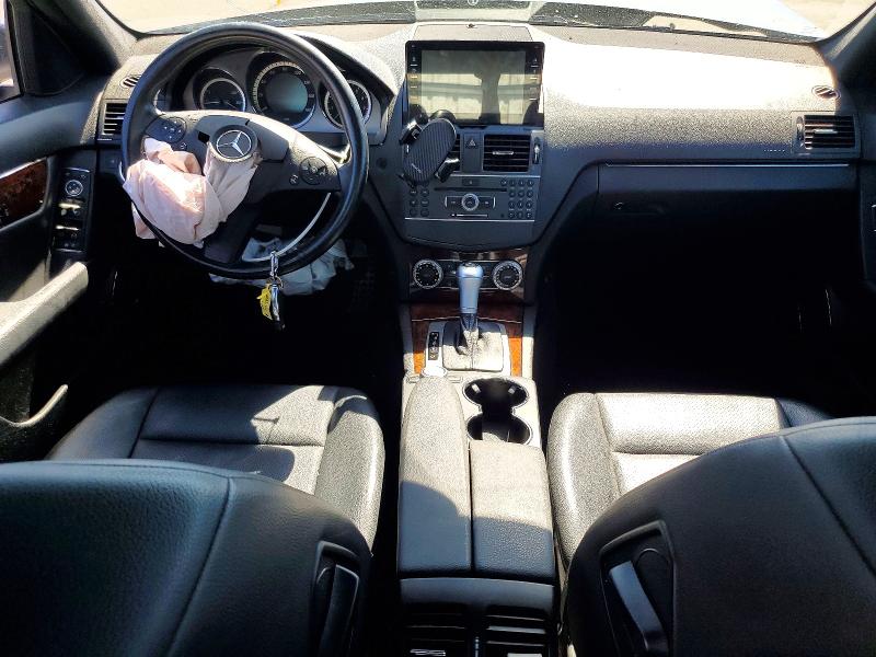 2011 Mercedes-benz C class VIN WDDGF5EB5BR169987 COPART salvage auction — FRONT END, CA - SALVAGE CERTIFICATE, sold $250 on 2026-07-27 (photo 8)