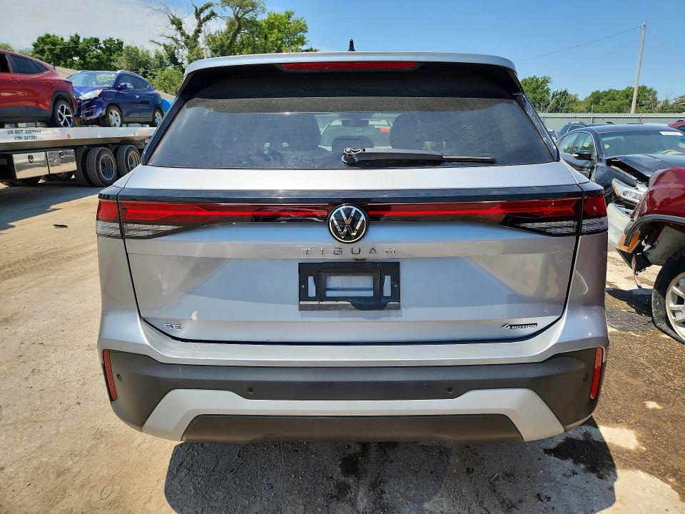 2026 Volkswagen Tiguan VIN 3VVER7RM4TM007661 COPART salvage auction — FRONT END, KS - CERTIFICATE OF TITLE, sold $15,600 on 2026-08-19 (photo 6)