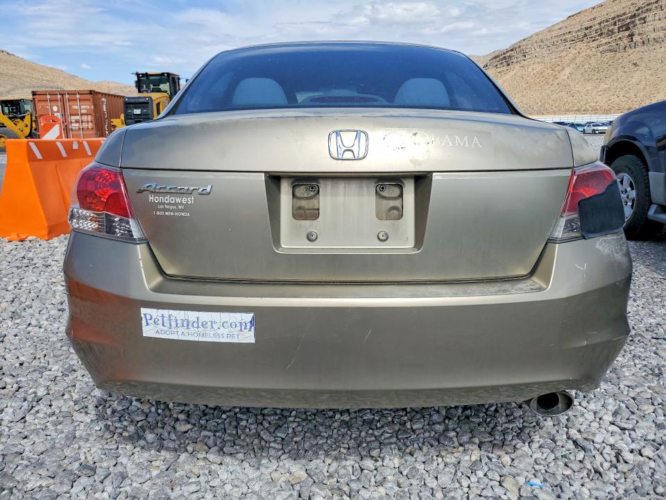 2008 Hond Accord VIN JHMCP26488C042326 COPART salvage auction — REAR END, NV - CERTIFICATE OF TITLE, sold $1,100 on 2026-07-27 (photo 6)