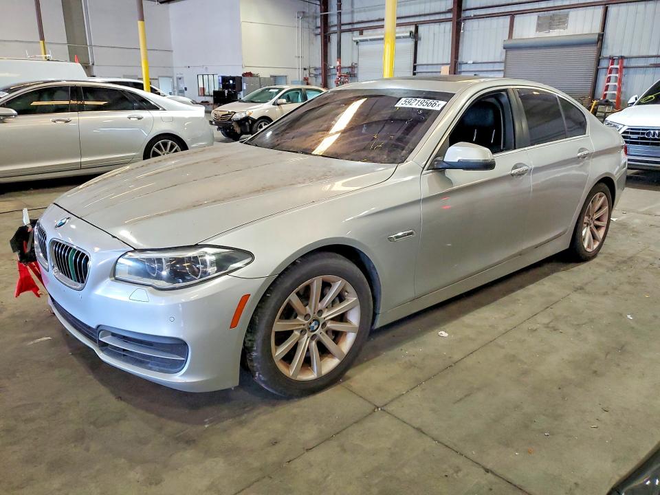 2014 BMW 5 series VIN WBA5B1C53ED479881 COPART salvage auction — FRONT END, Ga - Certificate Of Title, sold $2,250 on 2026-07-13 (photo 1)