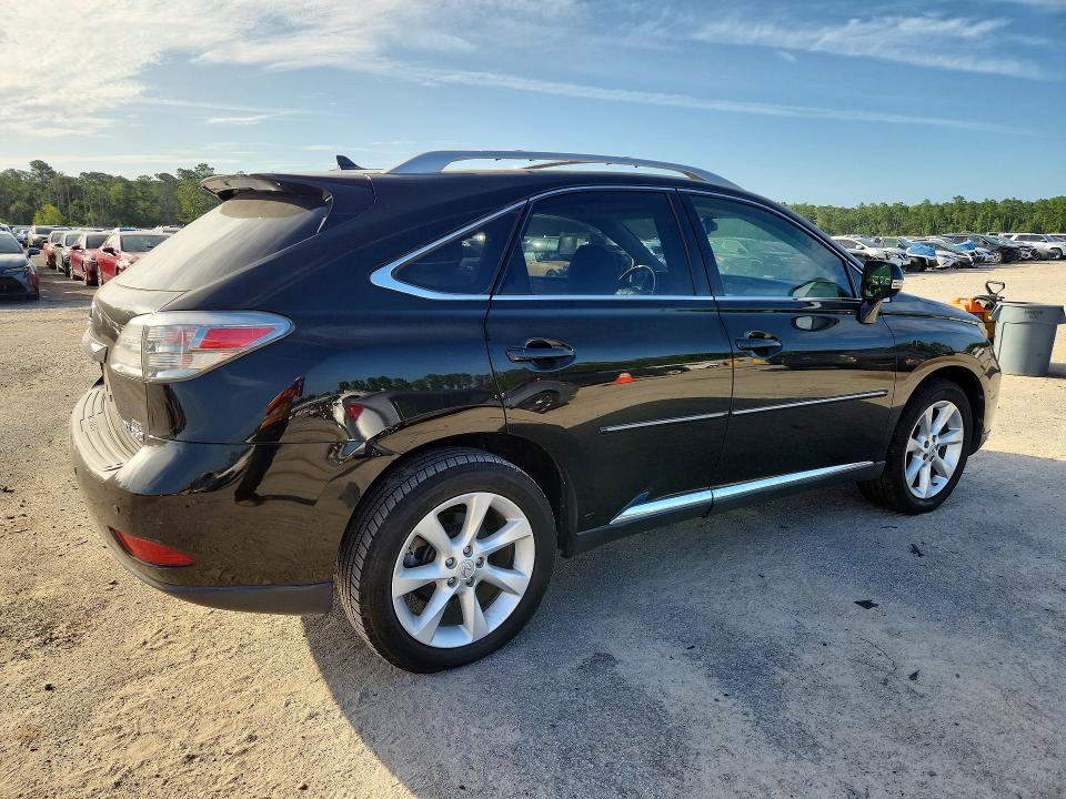 2011 Lexus Rx350 VIN JTJZK1BA2B2411949 COPART salvage auction — MINOR DENT/SCRATCHES, SC - CERTIFICATE OF TITLE, sold $4,800 on 2026-07-27 (photo 3)