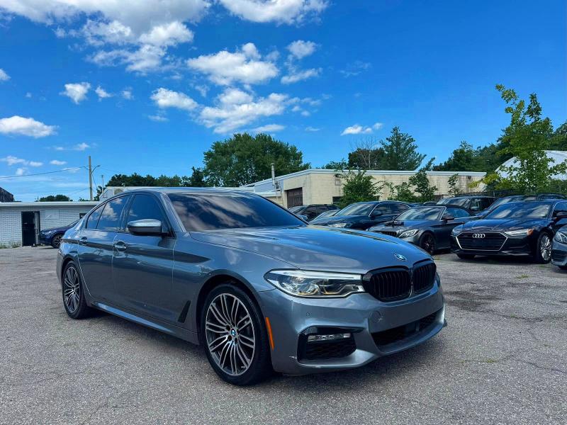 2018 BMW 5 series VIN WBAJE7C50JG891256 — COPART salvage auction photo