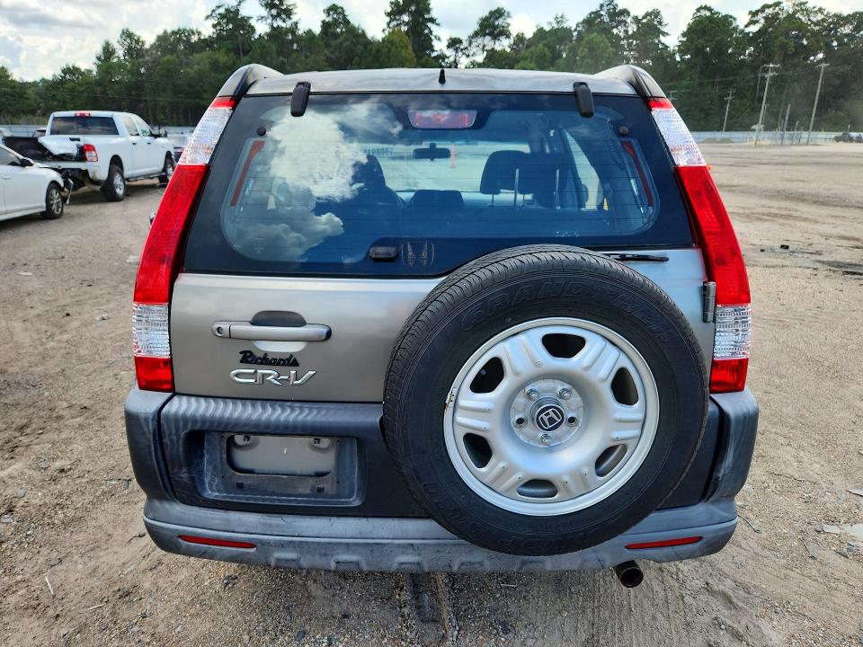 2006 Honda Crv VIN JHLRD68506C015901 COPART salvage auction — FRONT END, LA - CERT OF TITLE-SALVAGE (P), sold $375 on 2026-07-24 (photo 6)