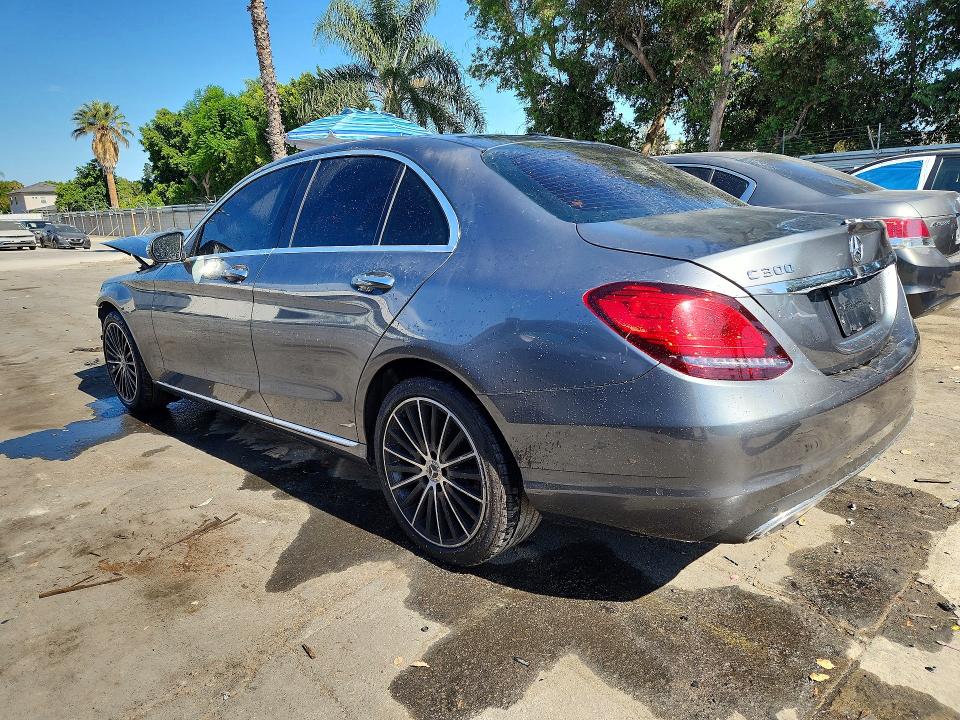 2020 Mercedes-benz C class VIN WDDWF8DB9LR540018 COPART salvage auction — FRONT END, CA - CERTIFICATE OF TITLE, sold $4,050 on 2026-08-27 (photo 2)