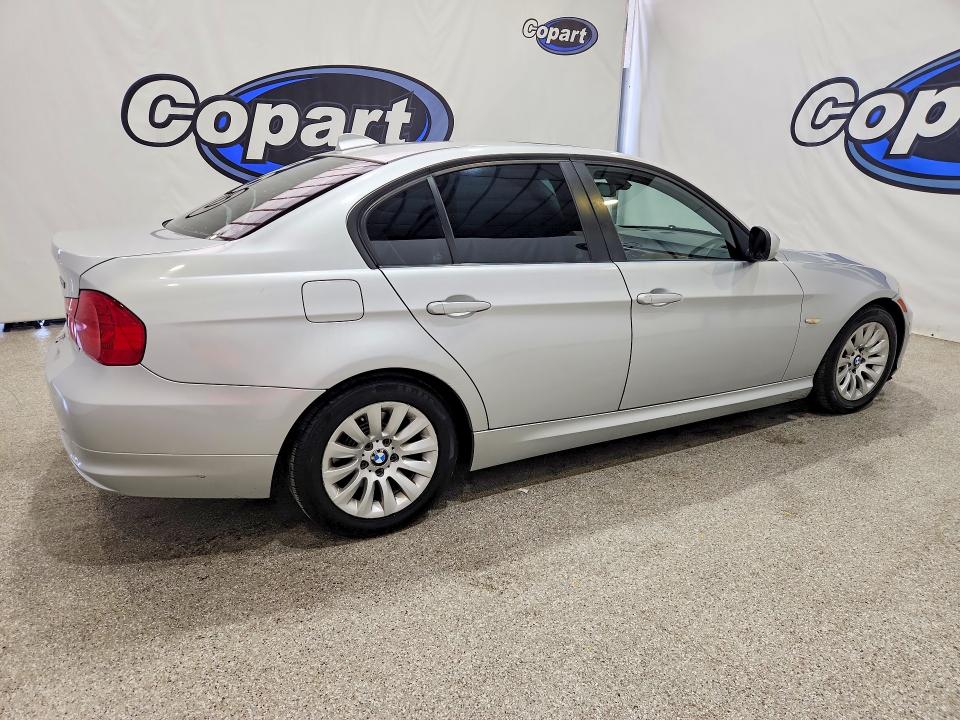 2009 BMW 3 series VIN WBAPH53509A433916 COPART salvage auction — REAR END, Ca - Salvage Certificate, sold $1,050 on 2026-07-31 (photo 3)