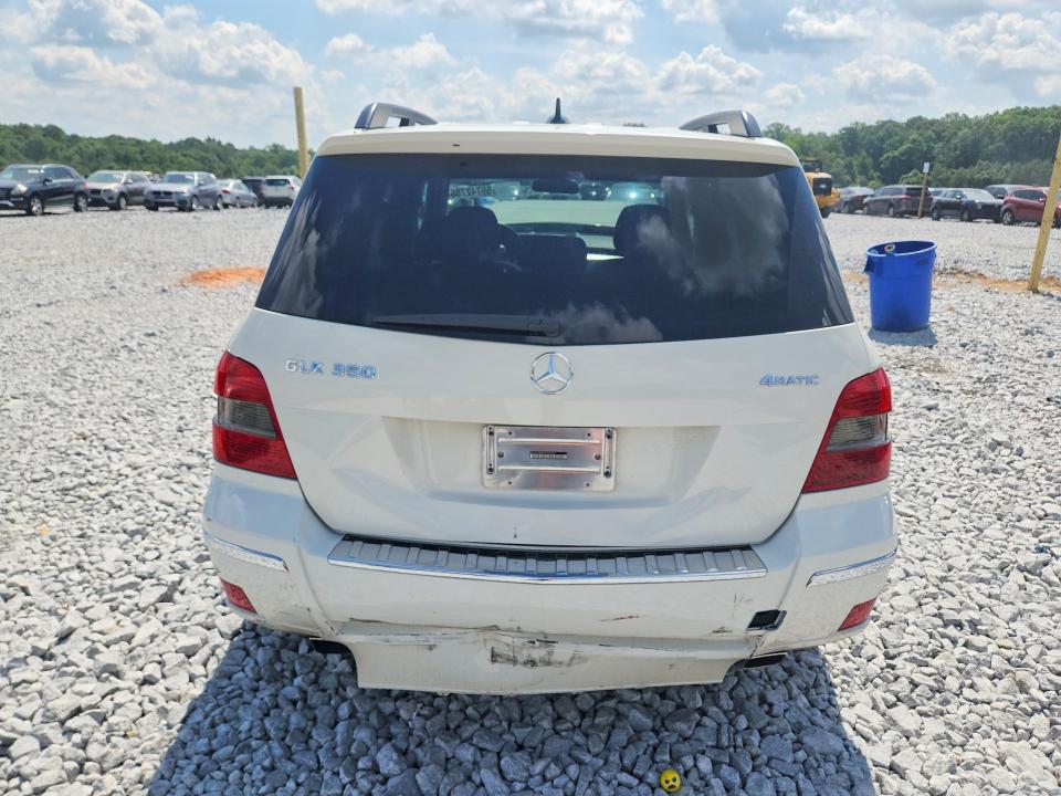2010 Mercedes-benz Glk-class VIN WDCGG8HB4AF296003 COPART salvage auction — FRONT END, GA - CERT OF TITLE-SALVAGE, sold $1,400 on 2026-08-20 (photo 6)