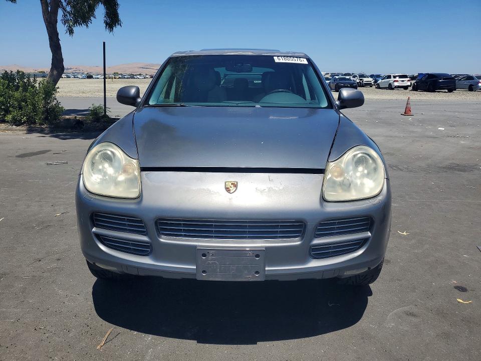 2005 Porsche Cayenne VIN WP1AB29P15LA62862 COPART salvage auction — MECHANICAL, CA - DIS/DLR/EXP ONLY CLEAN TITLE, sold $200 on 2026-07-29 (photo 5)