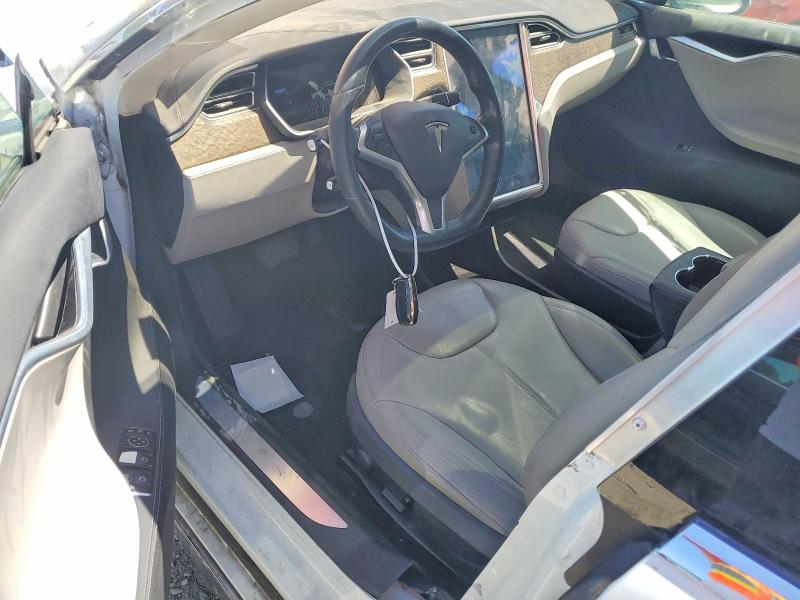 2014 Tesla Model s VIN 5YJSA1H11EFP57345 COPART salvage auction — FRONT END, Ca - Salvage Certificate, sold $1,200 on 2026-08-04 (photo 8)