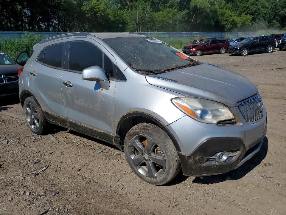 2013 Buick Encore VIN KL4CJBSB2DB072231 COPART salvage auction — REAR END, CZ, sold $200 on 2026-07-29 (photo 4)