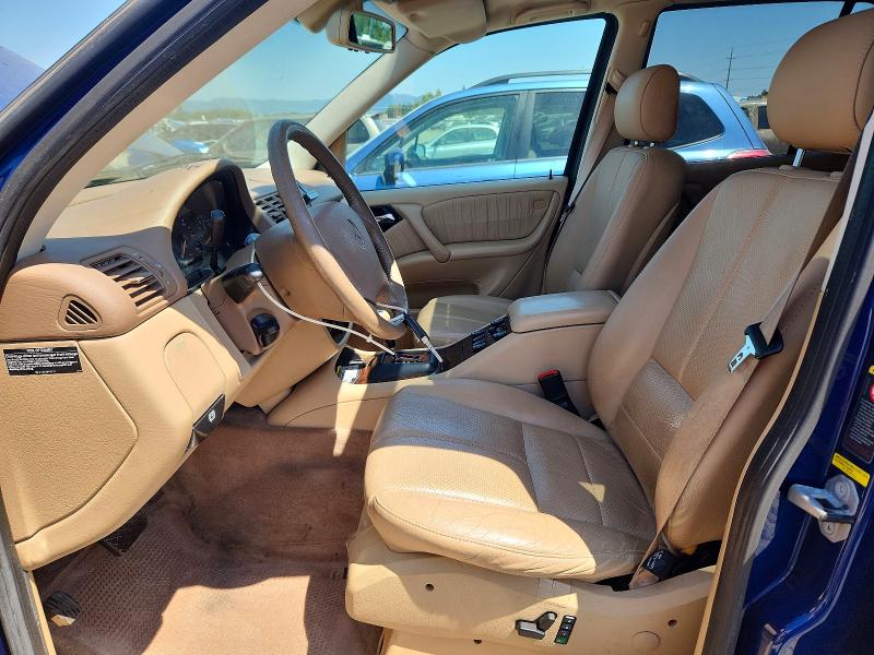 2001 Merz M-class VIN 4JGAB54E51A272178 COPART salvage auction — FRONT END, OR - CERTIFICATE OF TITLE, sold $575 on 2026-08-11 (photo 7)