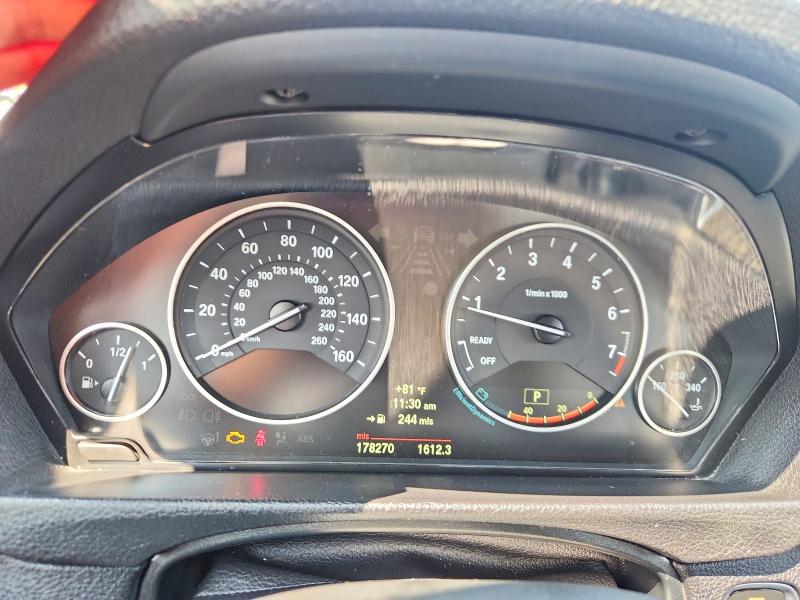 2013 BMW 3 series VIN WBA3B5C59DF596754 COPART salvage auction — MECHANICAL, CT - CERTIFICATE OF TITLE, sold $450 on 2026-07-31 (photo 9)