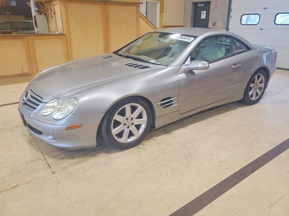 2005 Mercedes-benz Sl-class VIN WDBSK75F75F092834 COPART salvage auction — NORMAL WEAR, MA - CERTIFICATE OF TITLE, sold $1,000 on 2026-07-30 (photo 1)