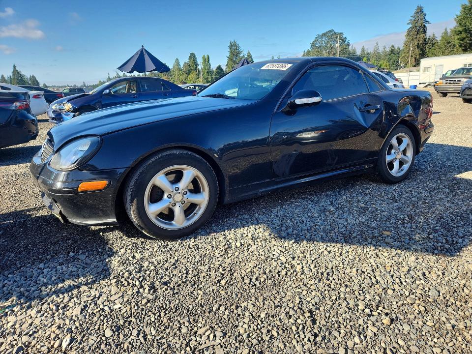 2001 Mercedes-benz Slk-class VIN WDBKK65F31F209930 COPART salvage auction — SIDE, WA - BILL OF SALE, sold $350 on 2026-07-31 (photo 1)