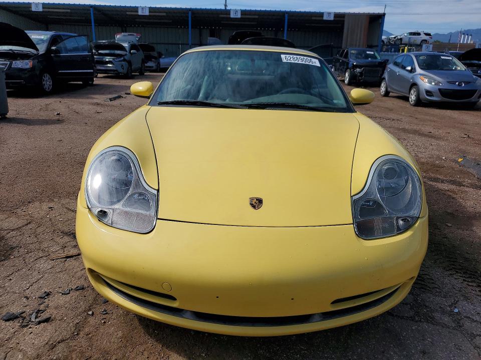2000 Porsche 911 VIN WP0CA2999YS650467 COPART salvage auction — MINOR DENT/SCRATCHES, Co - Dis/Dlr/Exp Only Clean Title, sold $300 on 2026-08-03 (photo 5)