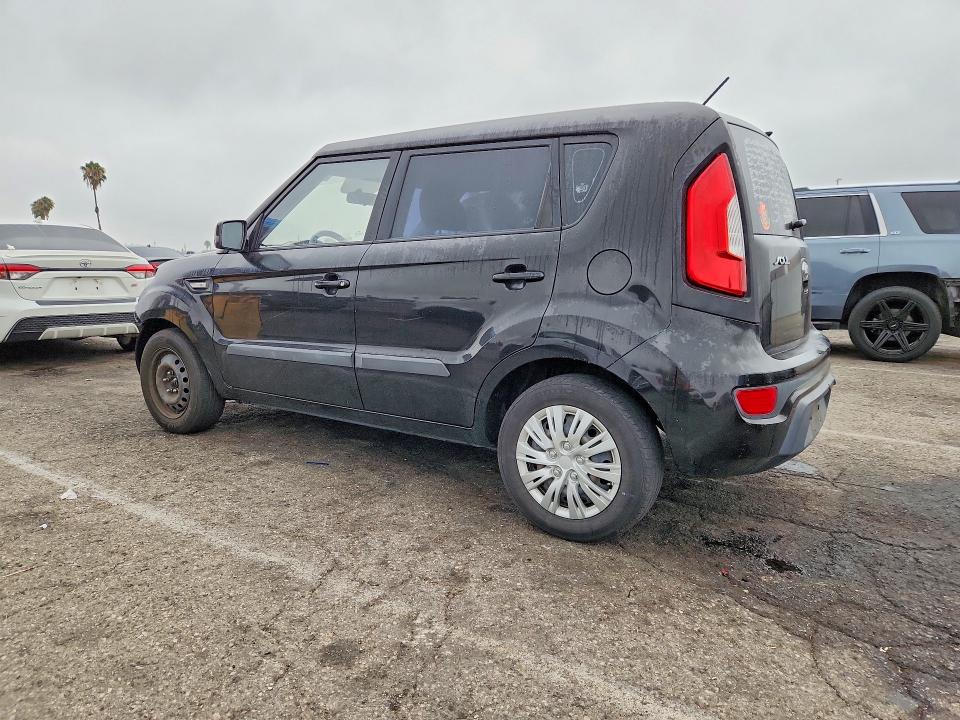 2013 Kia Soul VIN KNDJT2A57D7752177 COPART salvage auction — FRONT END, CA - SALVAGE CERTIFICATE, sold $475 on 2026-07-31 (photo 2)
