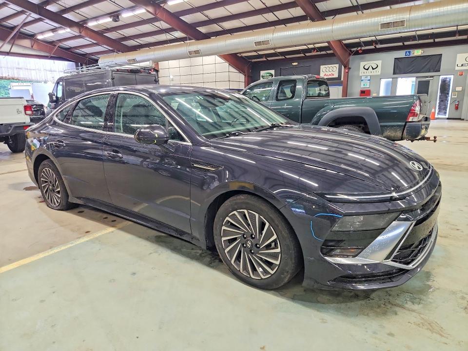 2024 Hyundai Sonata VIN KMHL34JJ5RA096410 COPART salvage auction — FRONT END, CT, sold $8,800 on 2026-07-20 (photo 4)