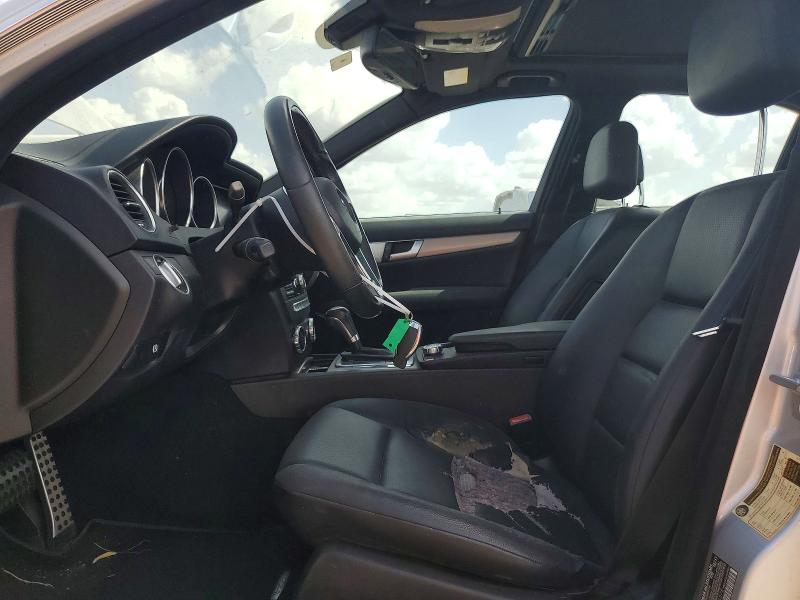 2012 Mercedes-benz C class VIN WDDGF4HB7CR214578 COPART salvage auction — FRONT END, TX - CERTIFICATE OF TITLE, sold $650 on 2026-07-31 (photo 7)