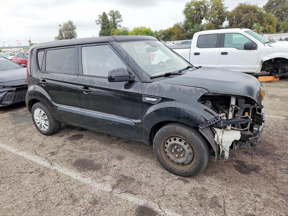 2013 Kia Soul VIN KNDJT2A57D7752177 COPART salvage auction — FRONT END, CA - SALVAGE CERTIFICATE, sold $475 on 2026-07-31 (photo 4)