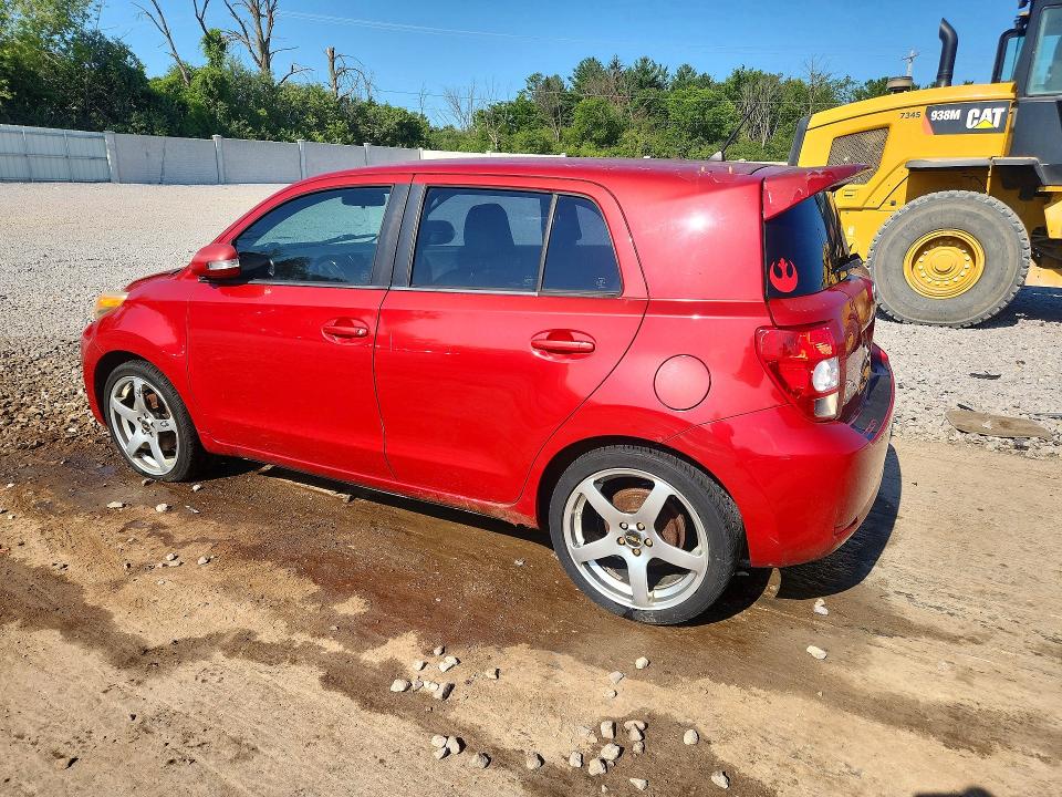 2008 Scion Xd VIN JTKKU104X8J017117 COPART salvage auction — UNDERCARRIAGE, Wi - Certificate Of Title, sold $725 on 2026-08-03 (photo 2)