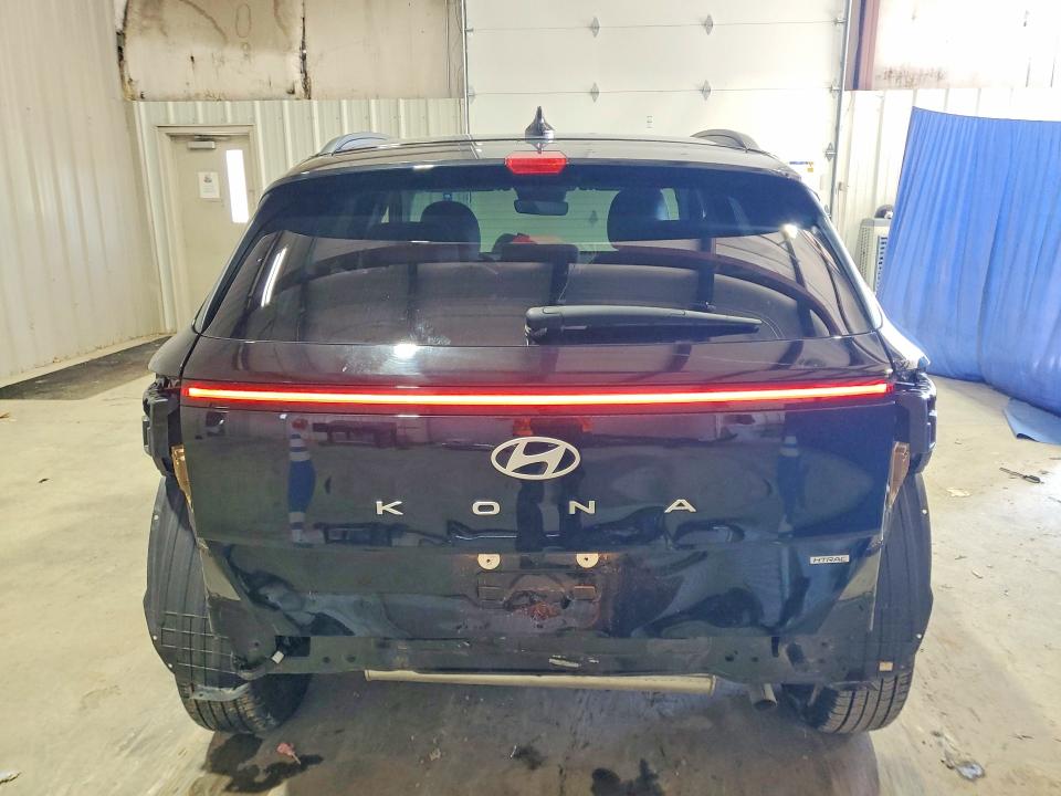 2025 Hyundai Kona VIN KM8HBCAB6SU323961 COPART salvage auction — REAR END, NC - CERTIFICATE OF TITLE (P), sold $13,100 on 2026-07-20 (photo 6)