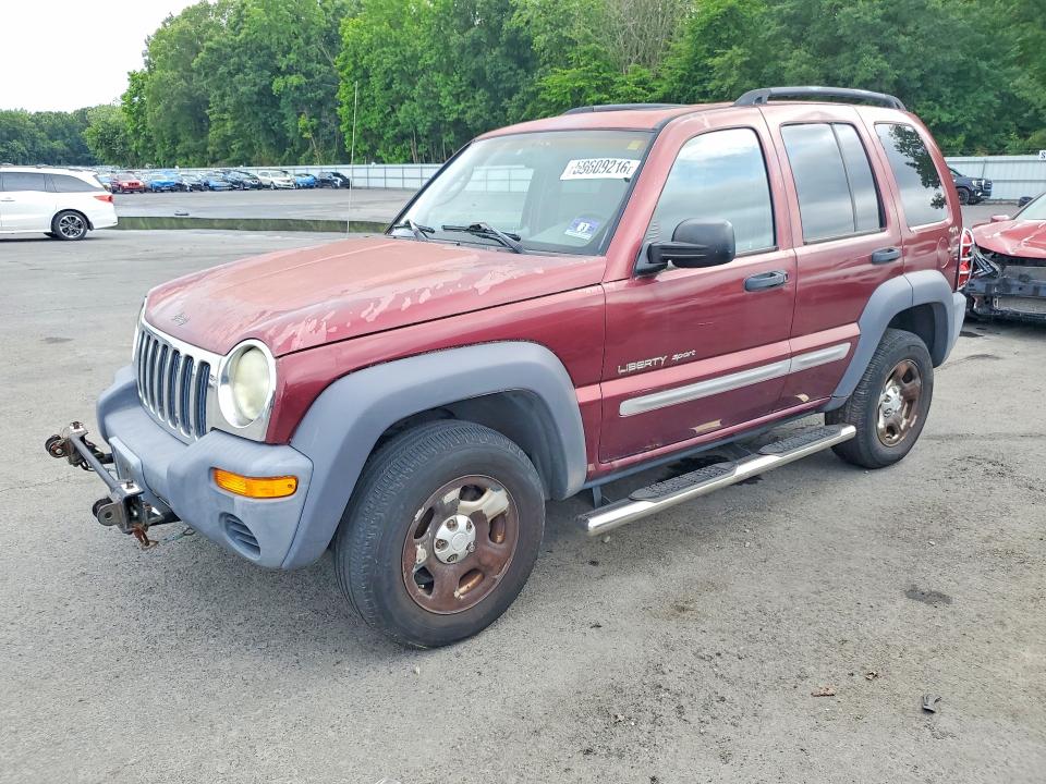 2002 Jep Liberty VIN 1J4GL48K42W253660 COPART salvage auction — NORMAL WEAR, NJ - CERTIFICATE OF TITLE, sold $125 on 2026-07-23 (photo 1)