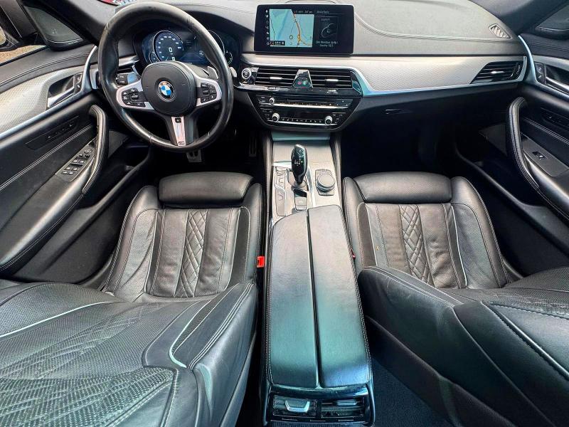 2018 BMW 5 series VIN WBAJE7C50JG891256 COPART salvage auction — NORMAL WEAR, NY - CERTIFICATE OF TITLE (P), sold $6,400 on 2026-07-31 (photo 9)