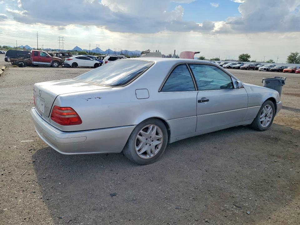 1999 Mercedes-benz Cl-class VIN WDBGA70G1XA427627 COPART salvage auction — MECHANICAL, Az - Certificate Of Title, sold $825 on 2026-07-31 (photo 3)