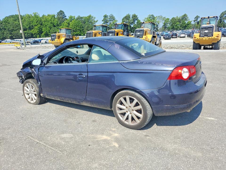 2007 Volkswagen Eos VIN WVWBA71F67V039013 COPART salvage auction — FRONT END, Nc - Salvage Certificate Of Title, sold $250 on 2026-08-04 (photo 2)