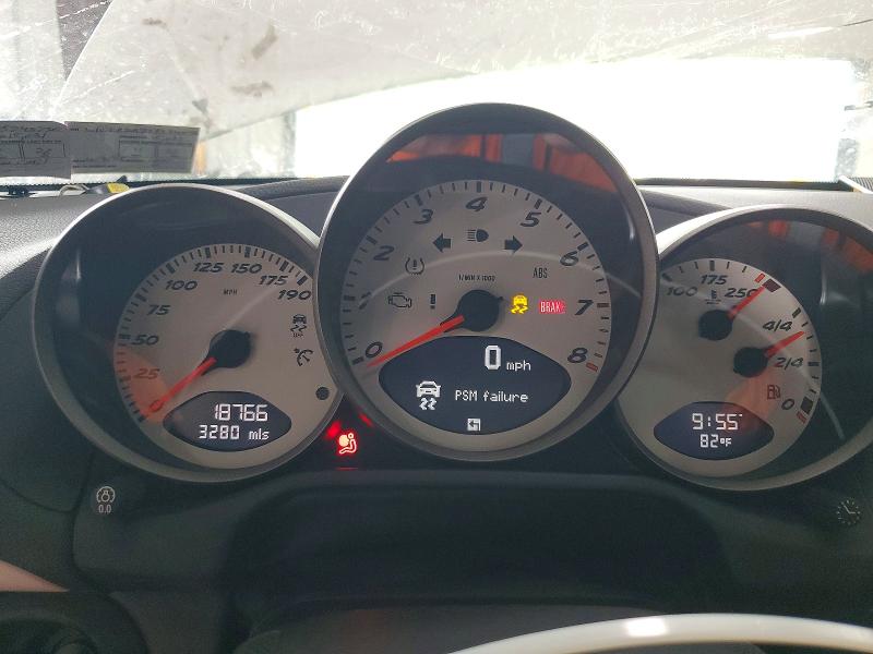 2011 Porsche Boxster VIN WP0CB2A83BS745730 COPART salvage auction — FRONT END, Pa - Certificate Of Salvage, sold $12,800 on 2026-07-15 (photo 9)