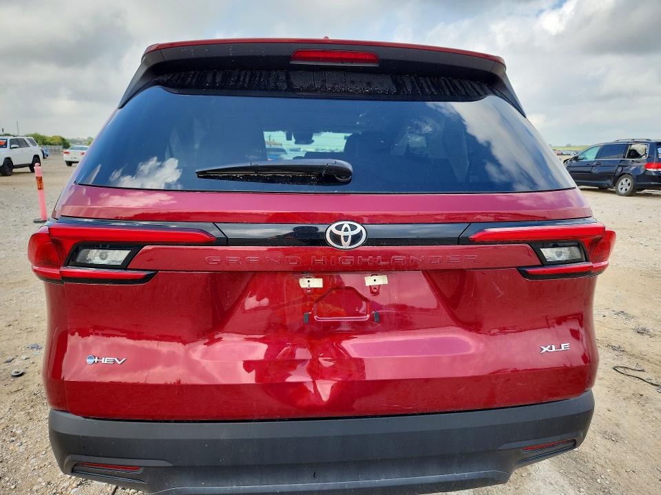 2024 Toyota All other VIN 5TDABAA58RS001549 COPART salvage auction — SIDE, TX - SALVAGE VEHICLE TITLE (P), sold $7,700 on 2026-07-30 (photo 6)