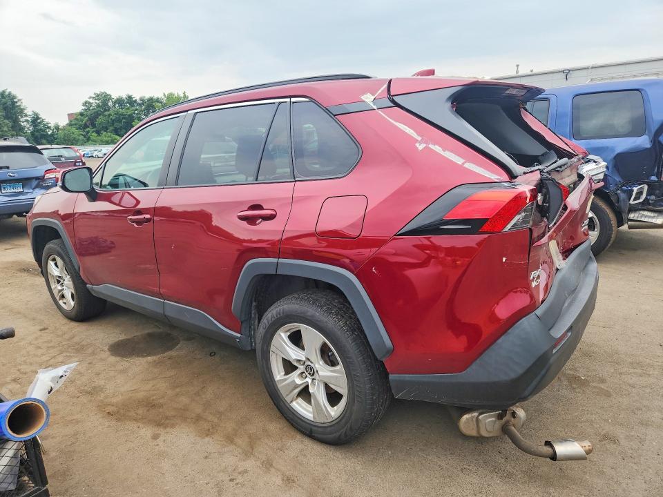 2021 Toyota Rav4 VIN 2T3P1RFV3MW248036 COPART salvage auction — REAR END, CT - CERT OF TITLE-SALVAGE, sold $10,200 on 2026-08-21 (photo 2)