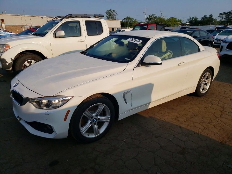 2014 BMW 4 series VIN WBA3T1C59EPS98383 COPART salvage auction — WATER/FLOOD, Ct - Cert Of Title-Flood Salvage, sold $2,150 on 2026-07-31 (photo 1)