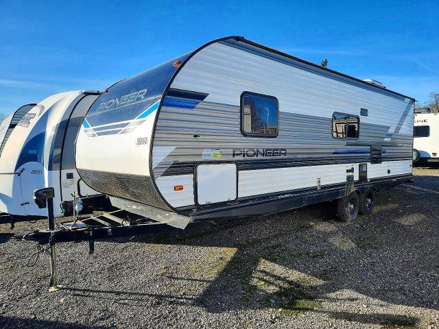 2021 Pioneer Travel tra VIN 5SFPB3029ME461540 COPART salvage auction — MINOR DENT/SCRATCHES, OR - CERTIFICATE OF TITLE (P), sold $425 on 2026-07-28 (photo 2)