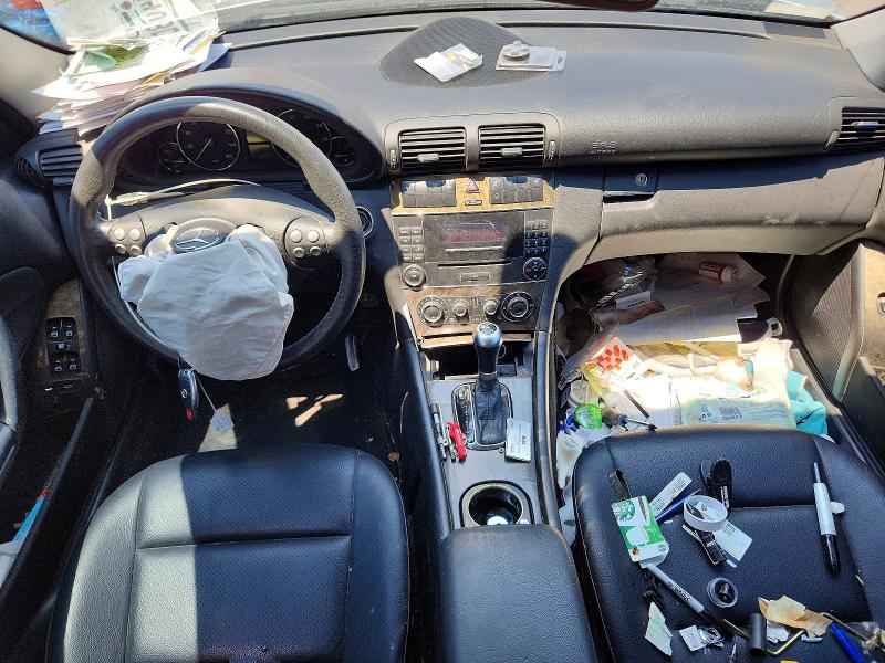 2007 Mercedes-benz C class VIN WDBRF52H47F928034 COPART salvage auction — FRONT END, NM - CERT OF TITLE-SALVAGE (P), sold $450 on 2026-08-27 (photo 8)