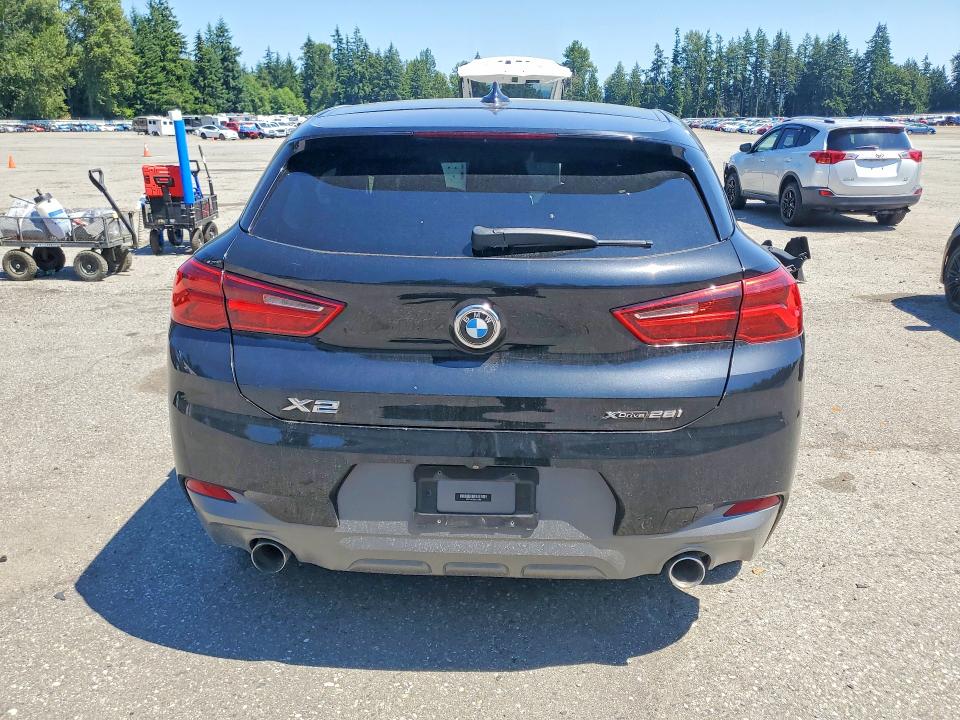 2018 BMW X2 VIN WBXYJ5C34JEF77286 COPART salvage auction — FRONT END, BS, sold $3,200 on 2026-08-03 (photo 6)