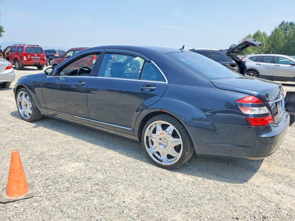 2007 Mercedes-benz S class VIN WDDNG71X07A140856 COPART salvage auction — FRONT END, WA - VEHICLE CERT OF OWNERSHIP-TITL, sold $1,950 on 2026-07-27 (photo 2)