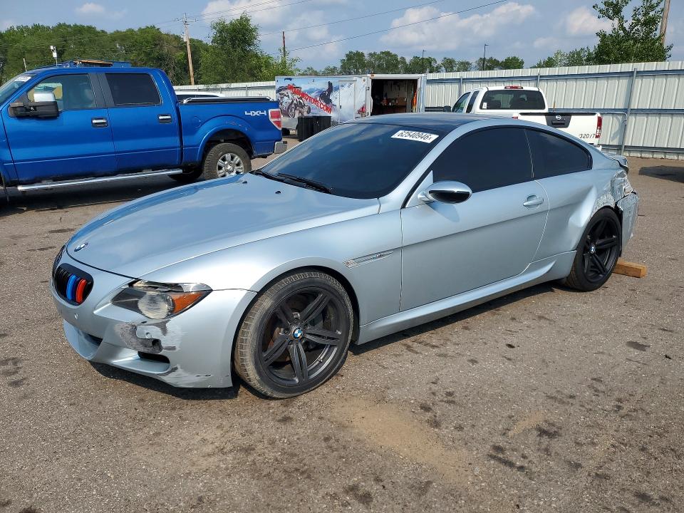 2007 BMW M6 VIN WBSEH93547CY23543 COPART salvage auction — REAR END, Mn - Cert Of Title-Salvage, sold $10,300 on 2026-08-04 (photo 1)