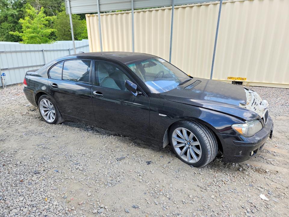 2008 BMW 7 series VIN WBAHN83558DT79945 COPART salvage auction — FRONT END, BP, sold $550 on 2026-08-04 (photo 4)
